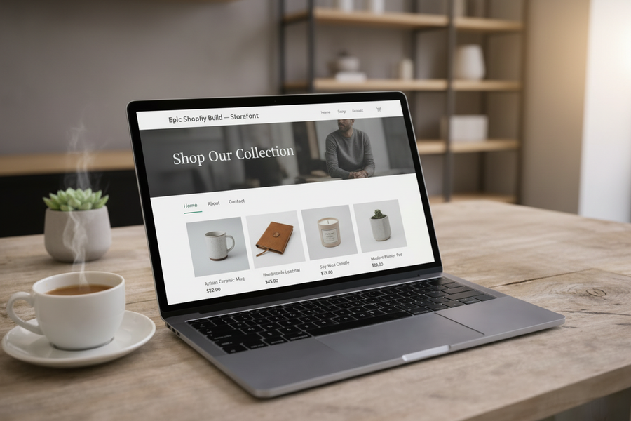 Epic Shopify Build — Storefront (Standard Ecommerce)