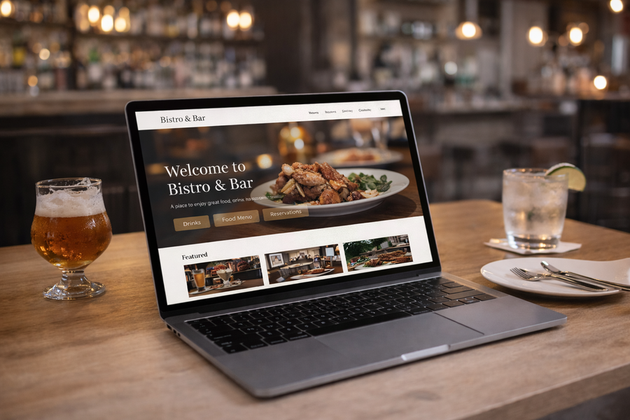 Epic Website Build — Bars, Restaurants & Cafes
