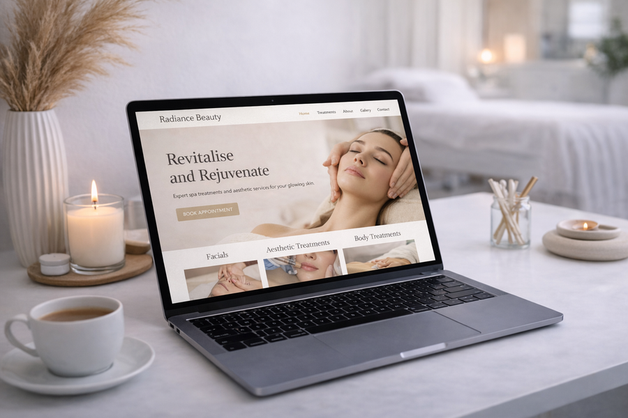 Epic Website Build — Beauty, Spa & Aesthetics Website