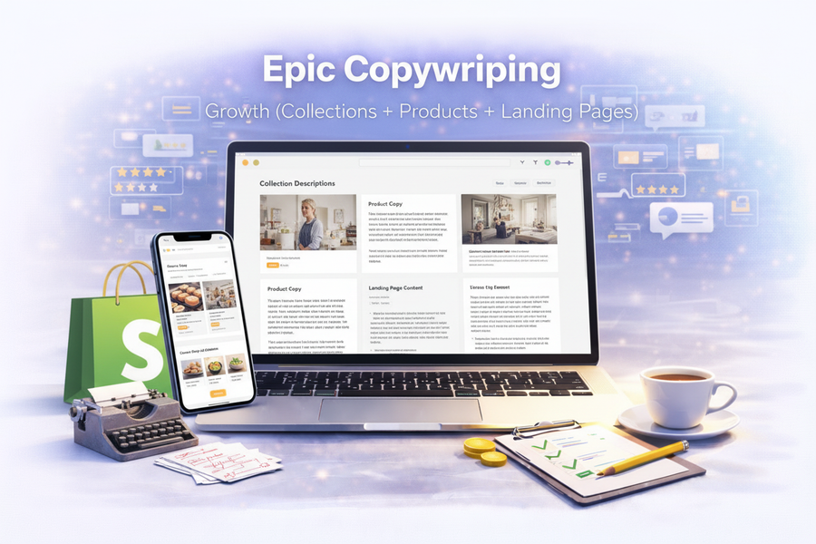 Epic Copywriting — Growth (Collections + Products + Landing Pages)