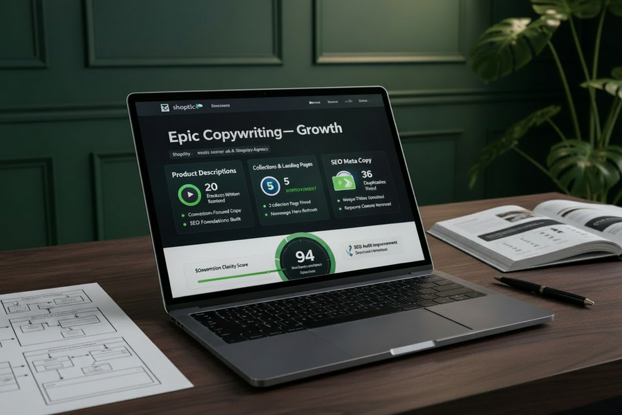Epic Copywriting — Growth (Collections + Products + Landing Pages)