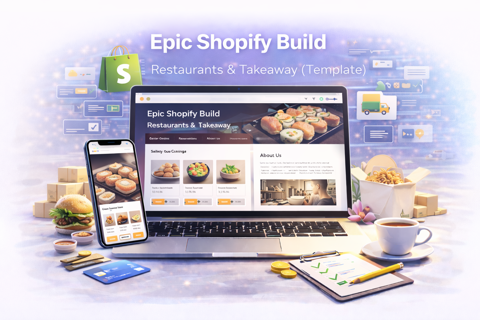 Epic Shopify Build — Restaurants & Takeaway (Template)
