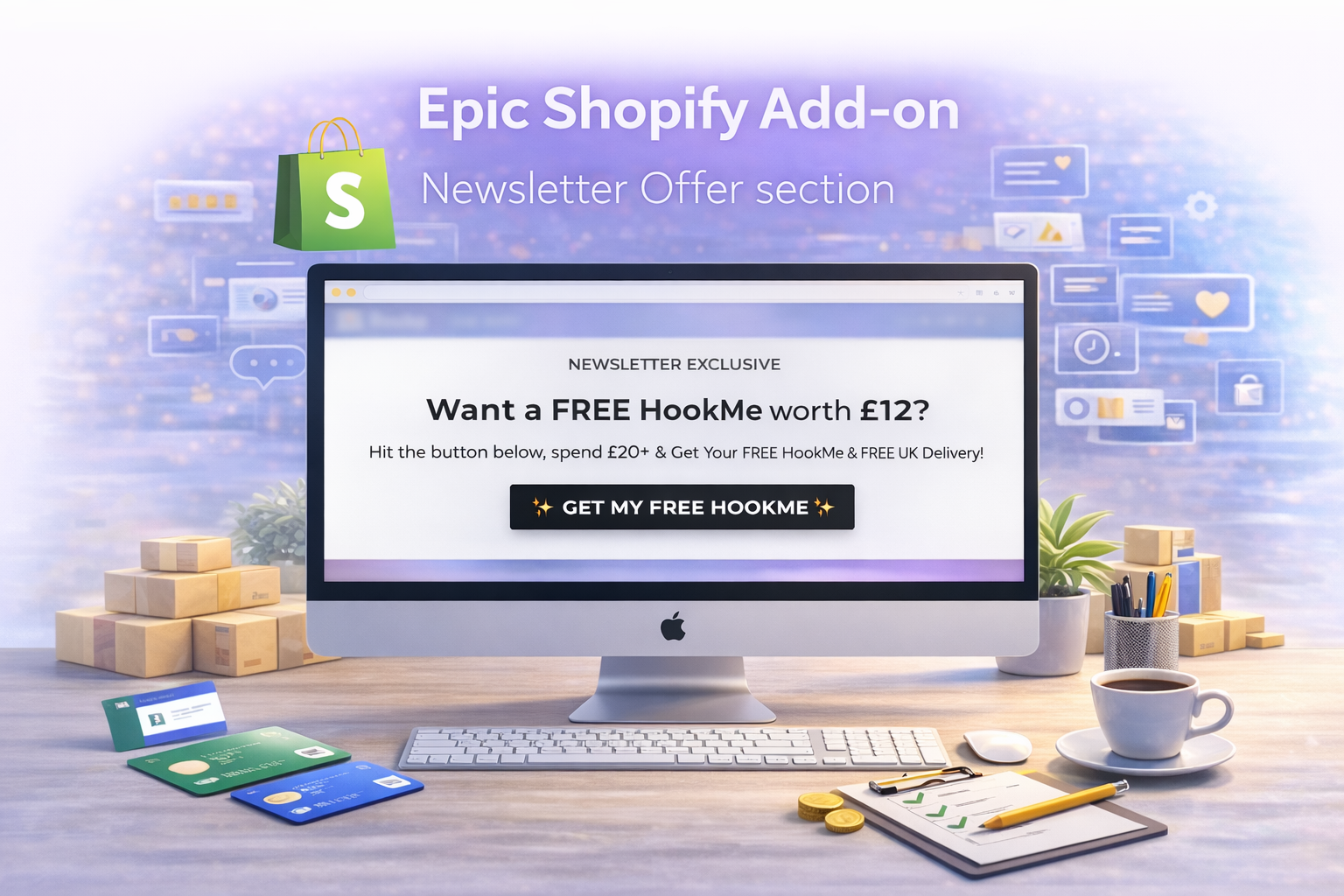 Epic Shopify Add-on — Newsletter Offer Section