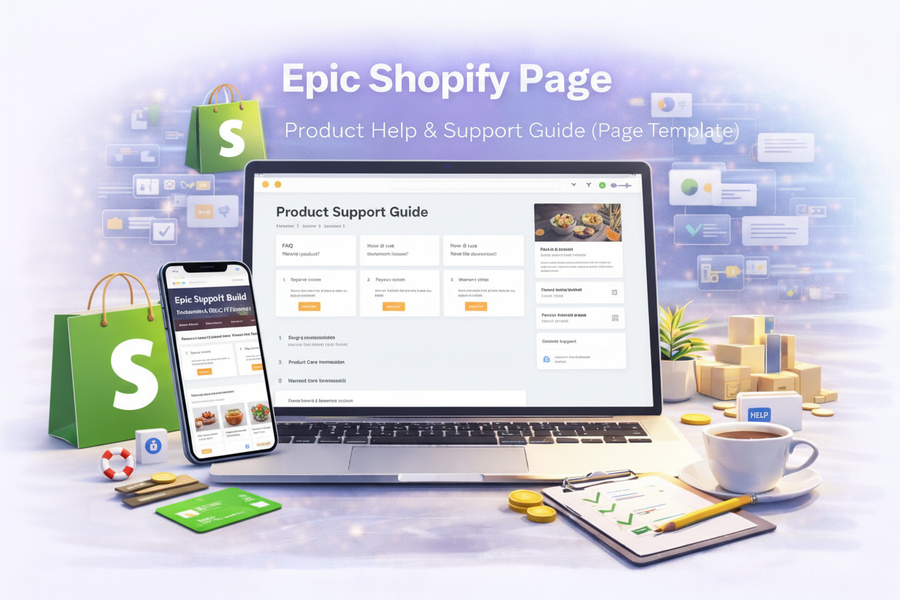 Epic Shopify Page — Product Help & Support Guide (Page Template)