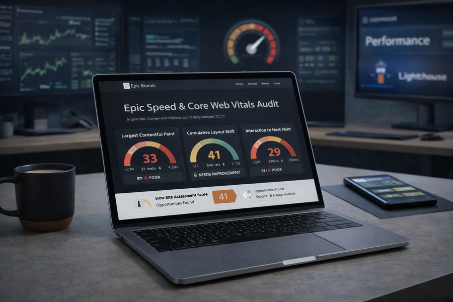 Epic Speed & Core Web Vitals — Audit (LCP/CLS/INP Plan)