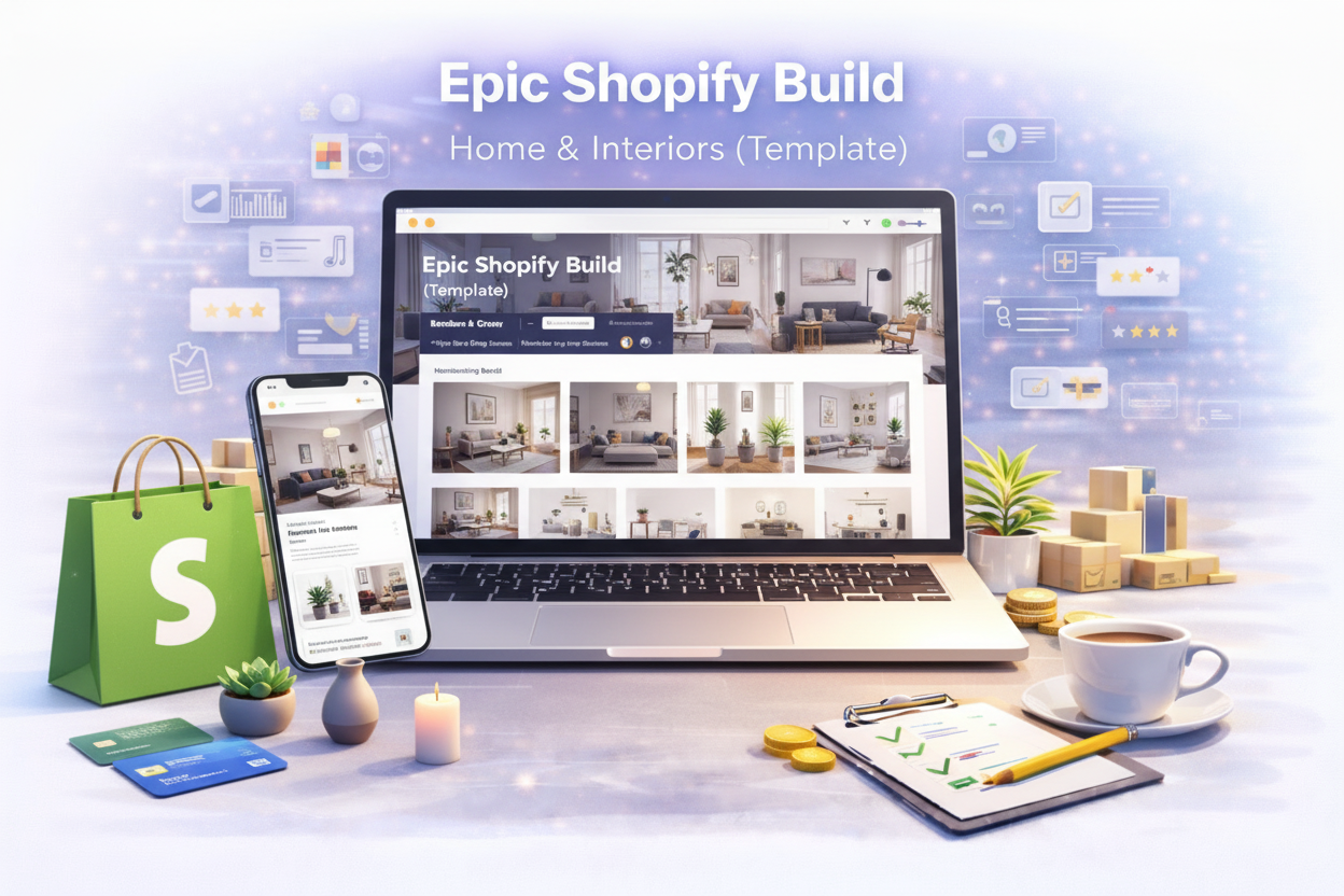 Epic Shopify Build — Home & Interiors (Template)