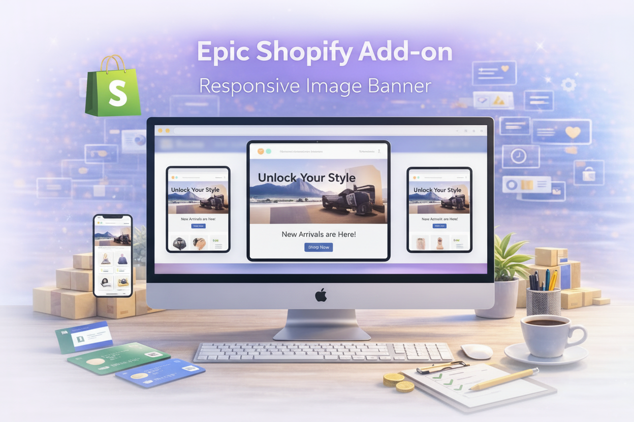 Epic Shopify Add-on — Image Banner Section (Responsive)