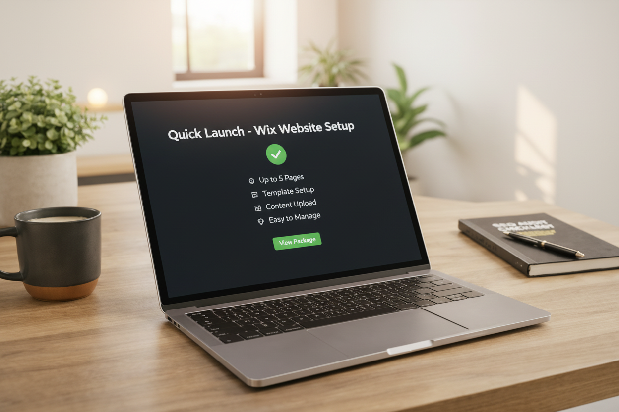 Quick Launch - Wix Website Setup