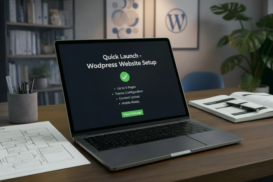 Quick Launch - WordPress Website Setup