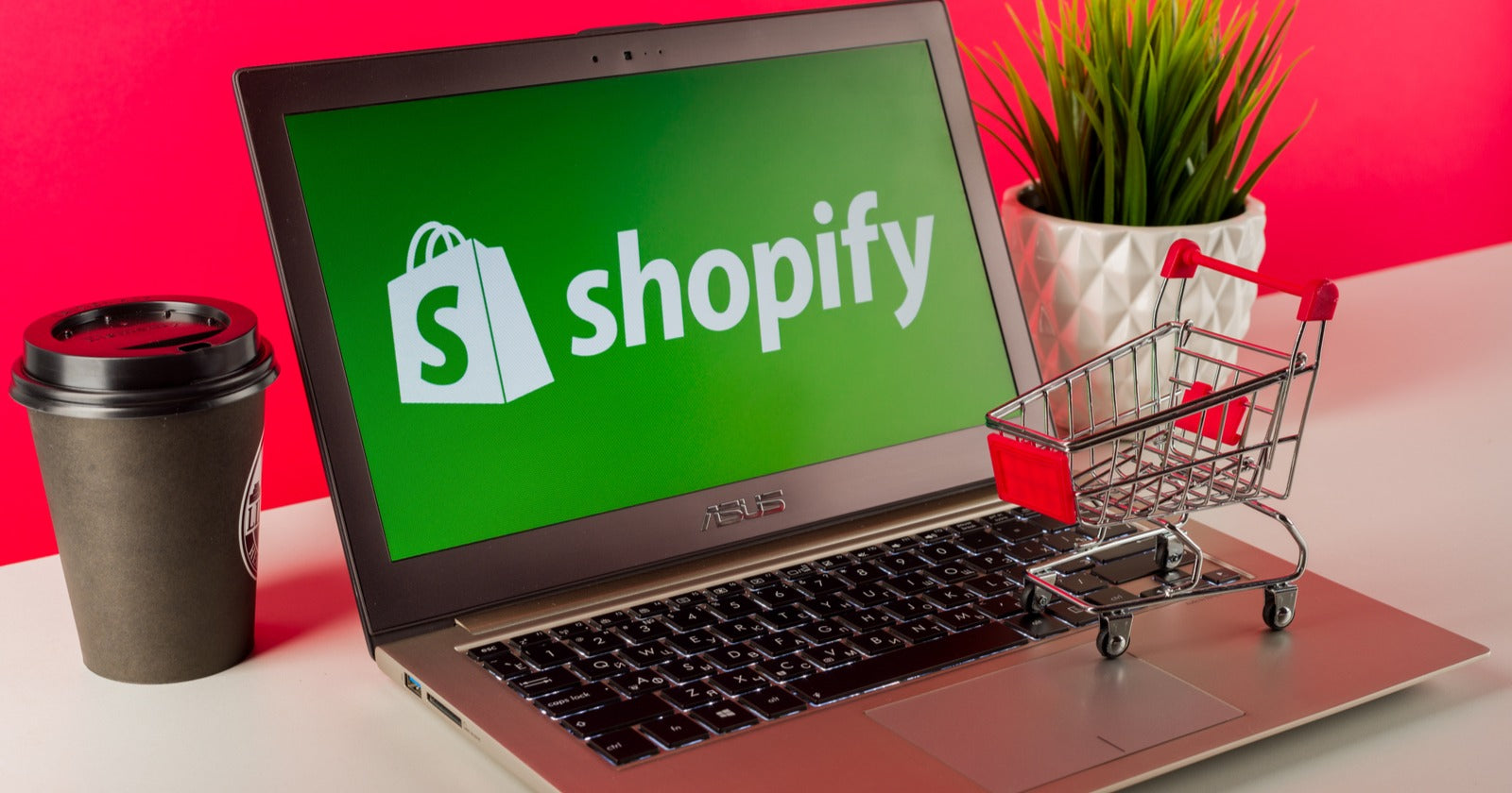 Shopify website screenshot