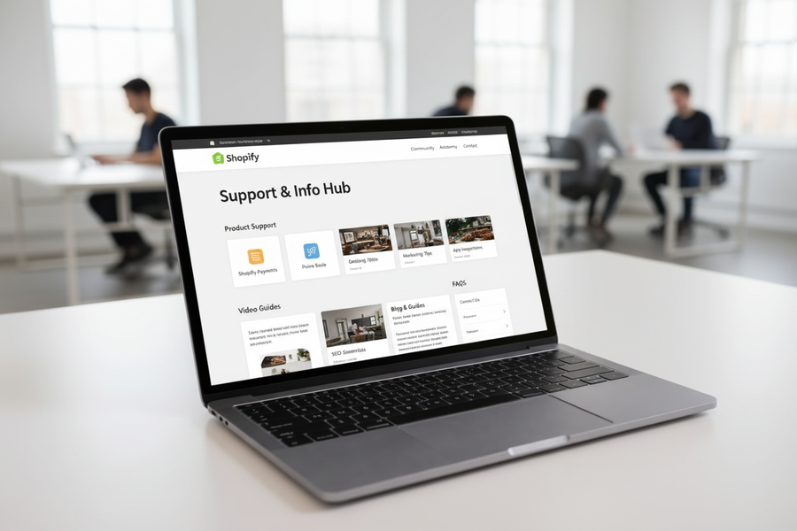 Epic Shopify Hub — Support & Info Hub (Full SEO Build)